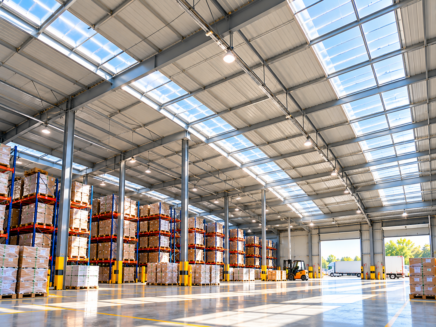 Warehouse daylighting application